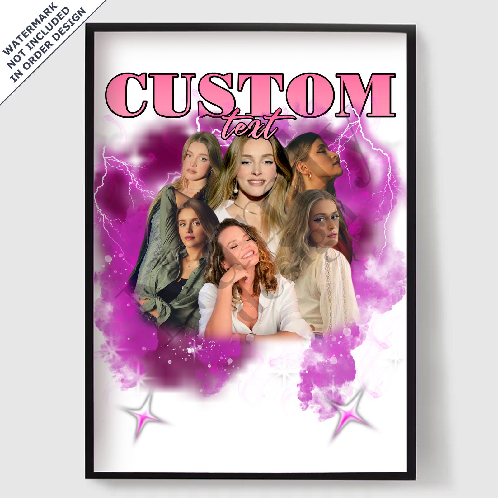 Personlig Poster - Anpassad Bootleg-stil - AI Poster