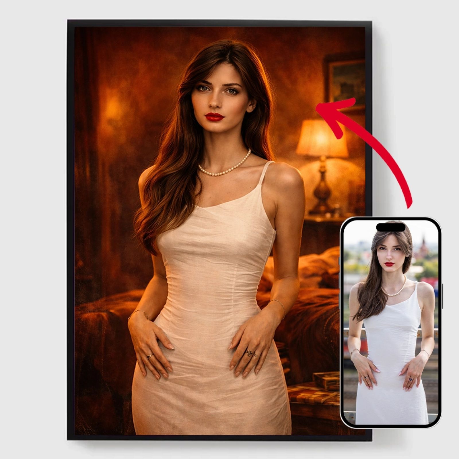 Personlig Poster - Deckarfilmsaffisch - AI-affisch
