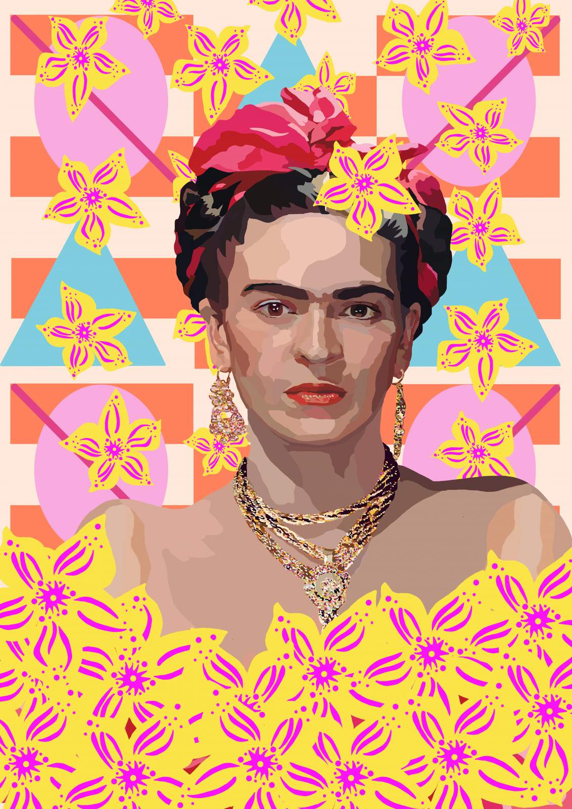 Poster - Frida Kahlo Konstverk