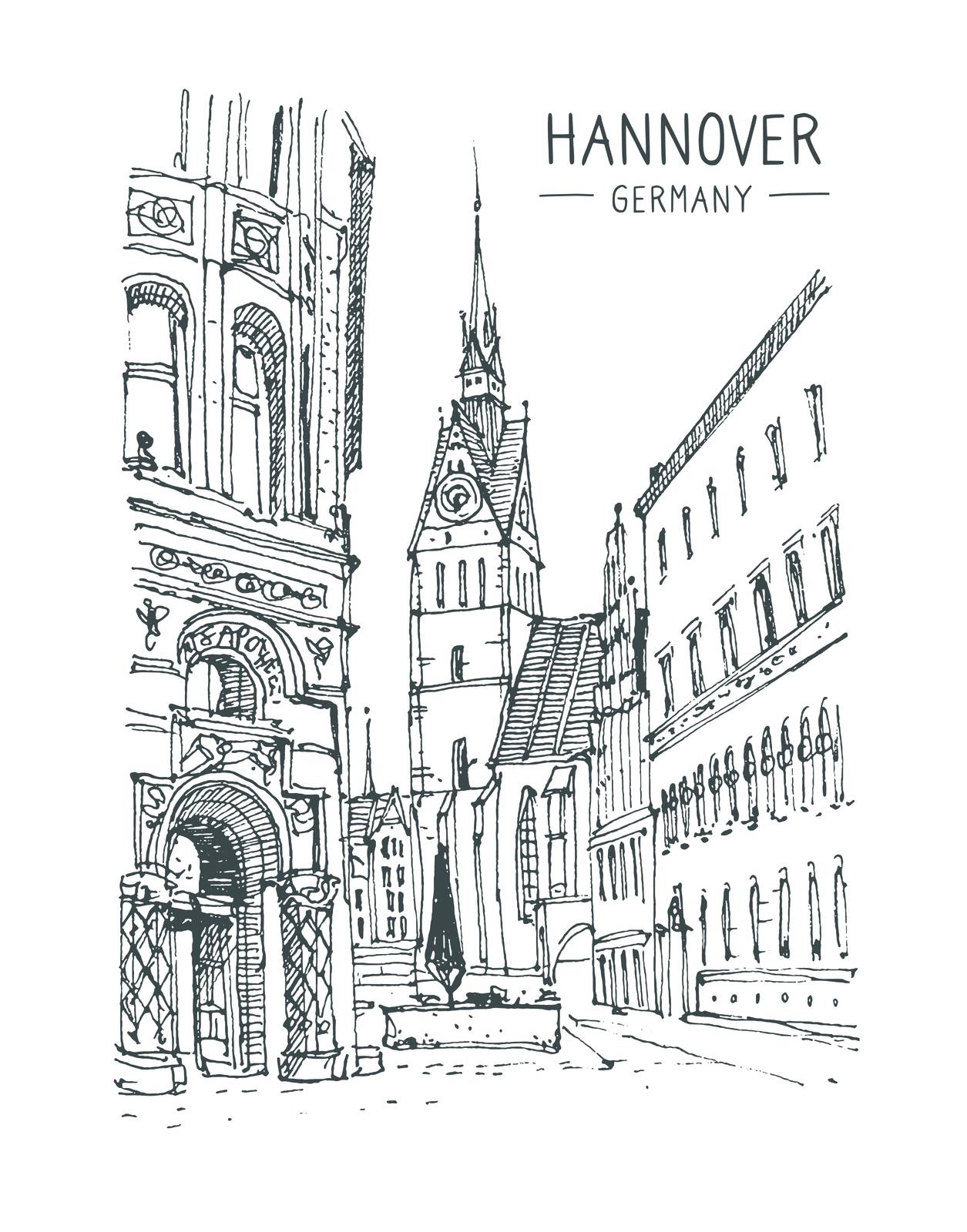 Hannover-affisch - enstaka