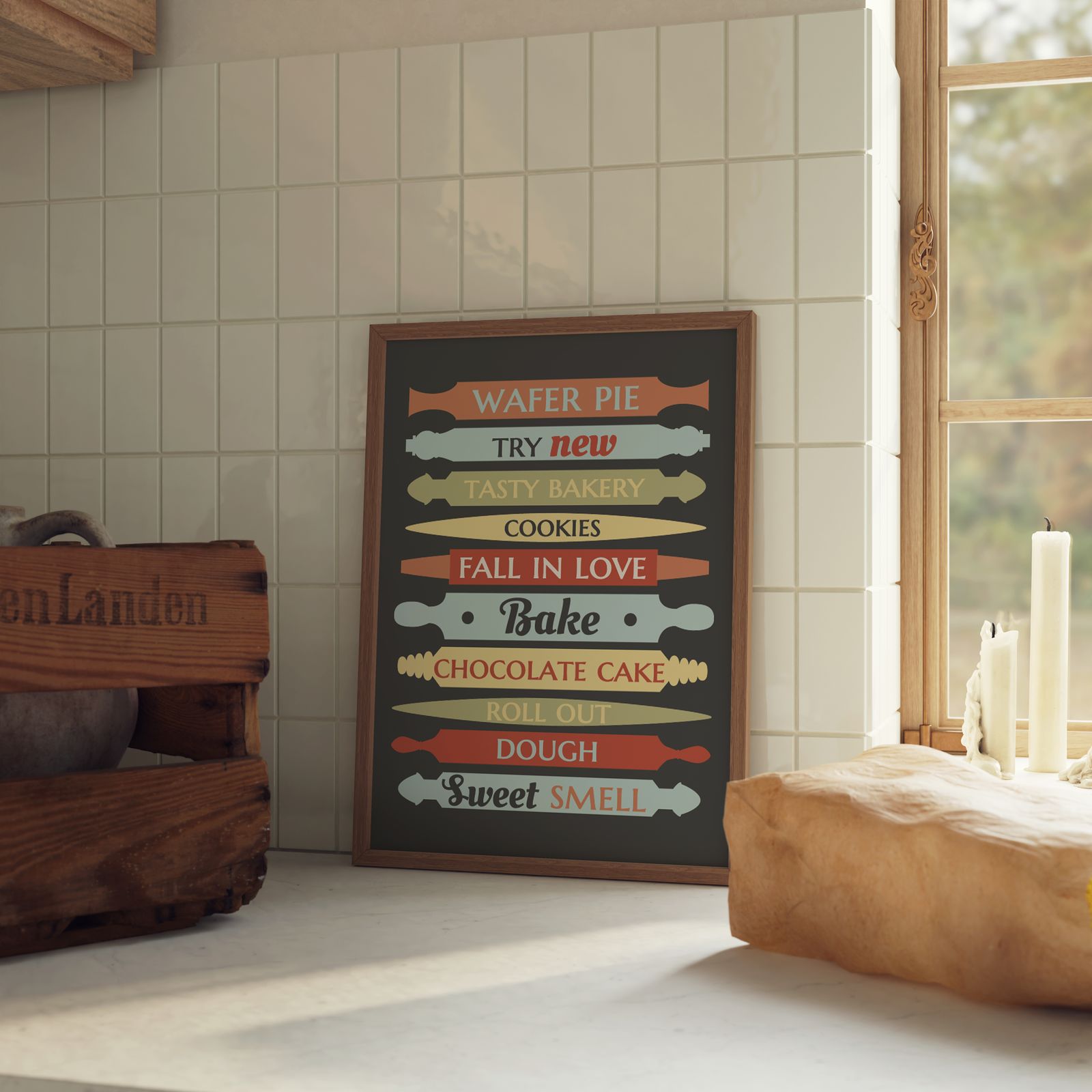 Poster - Bakning Citat