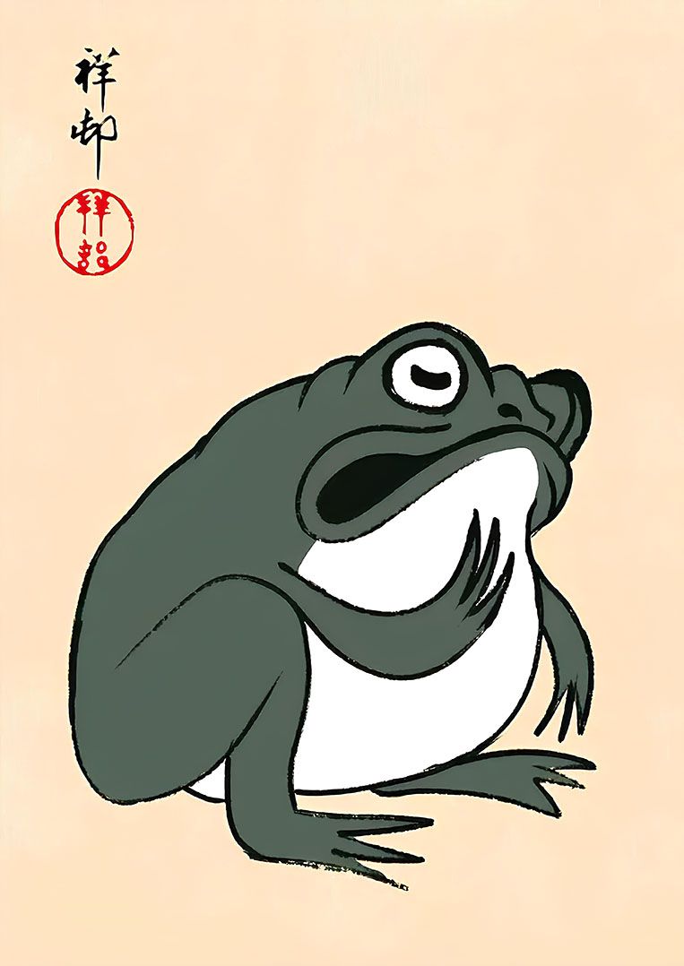 Poster - Grodillustration