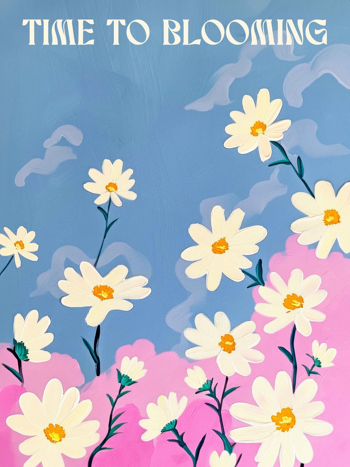 Affisch - Dags att Blomma
