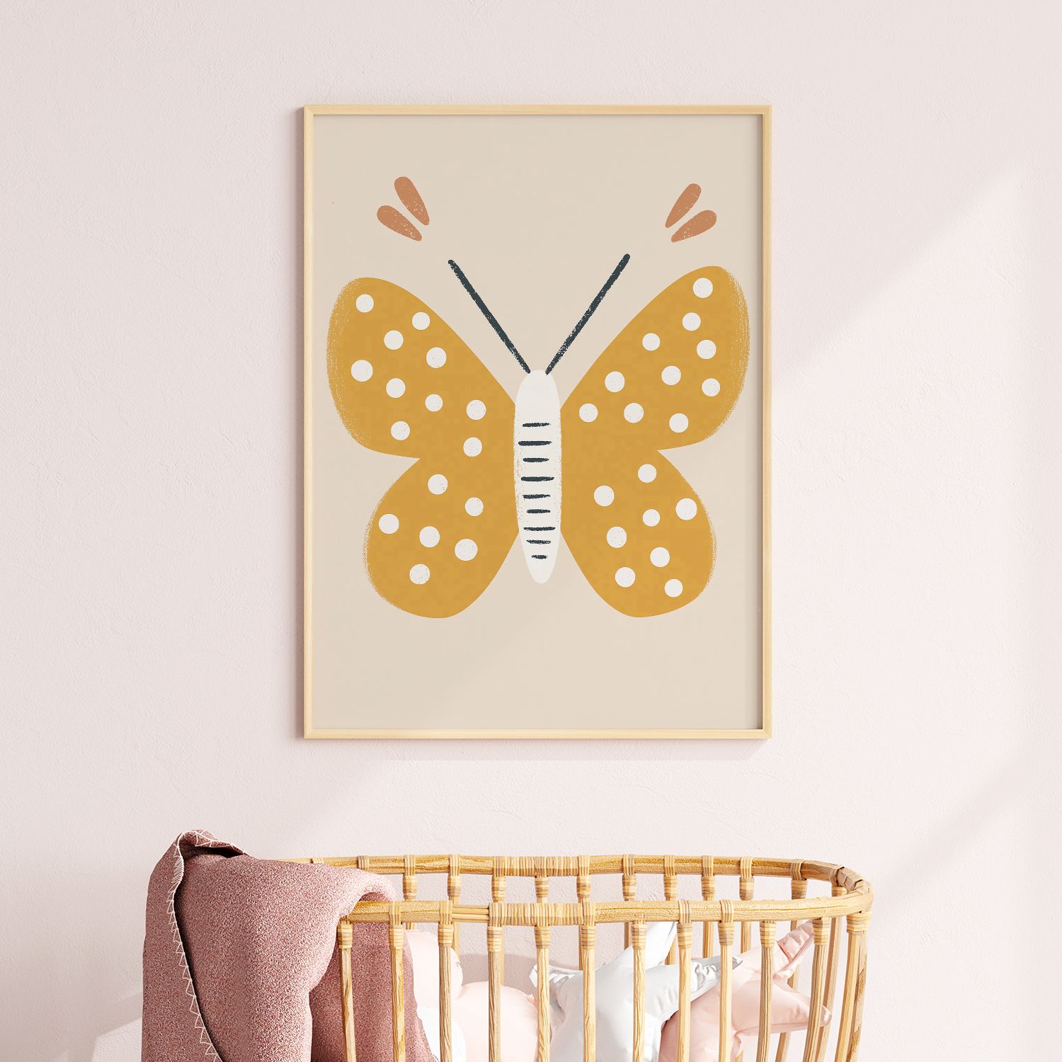 Poster - Fjärilskonst