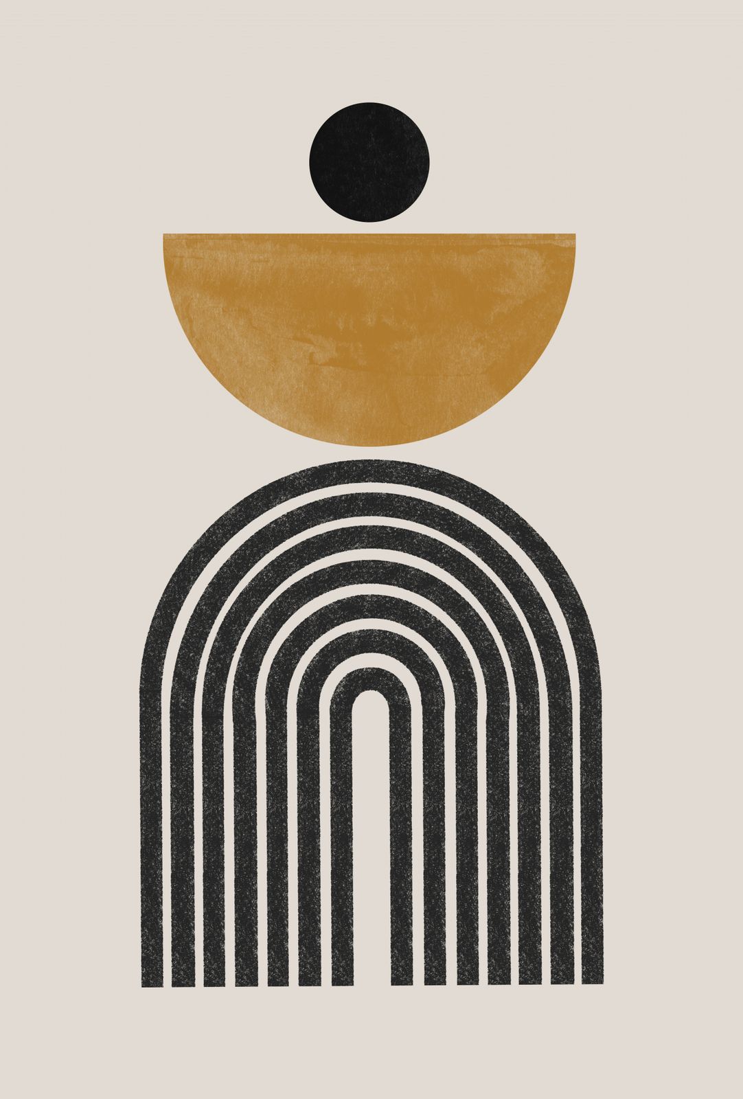 Poster - Abstrakta former