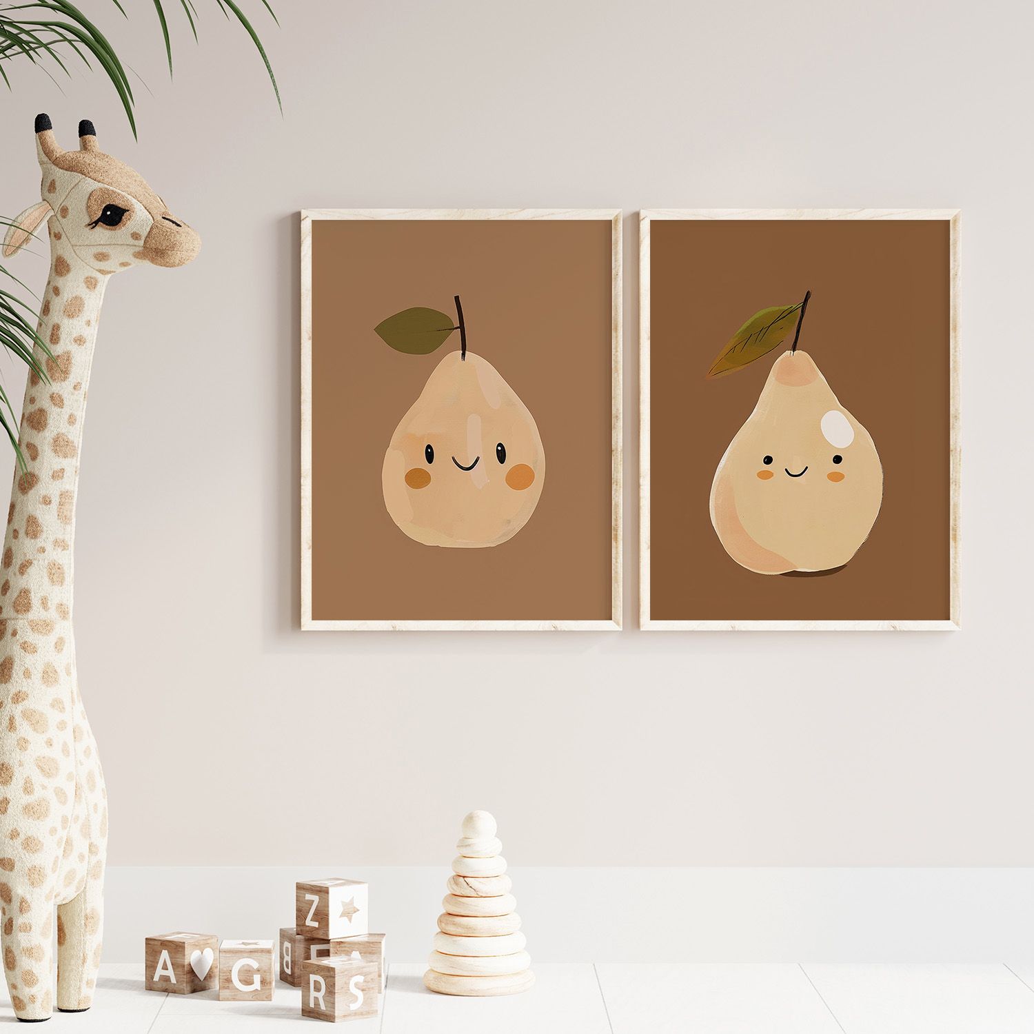Poster - Päronkonst / Set med 2