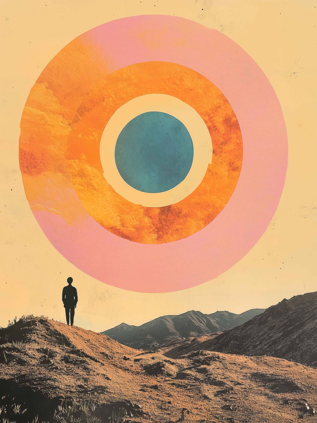 Poster - Abstrakt Landskap