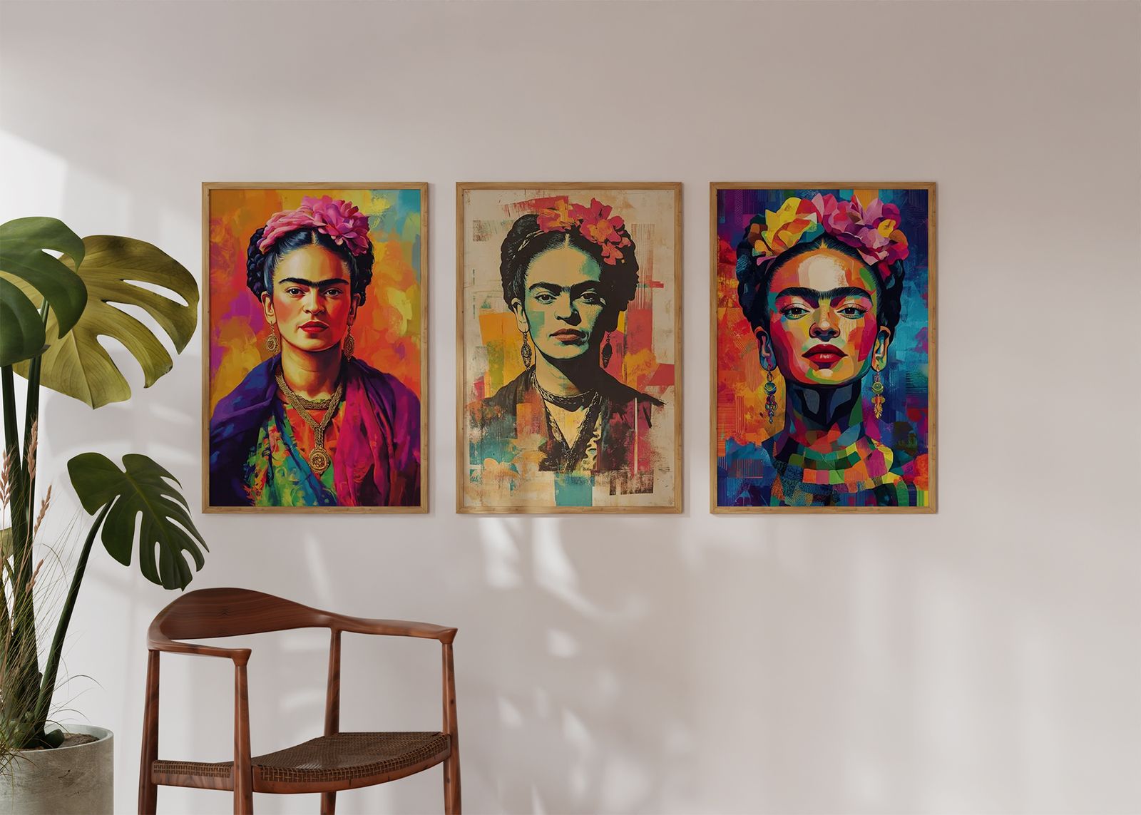 Affisch - Frida Kahlo-samling / Set om 3
