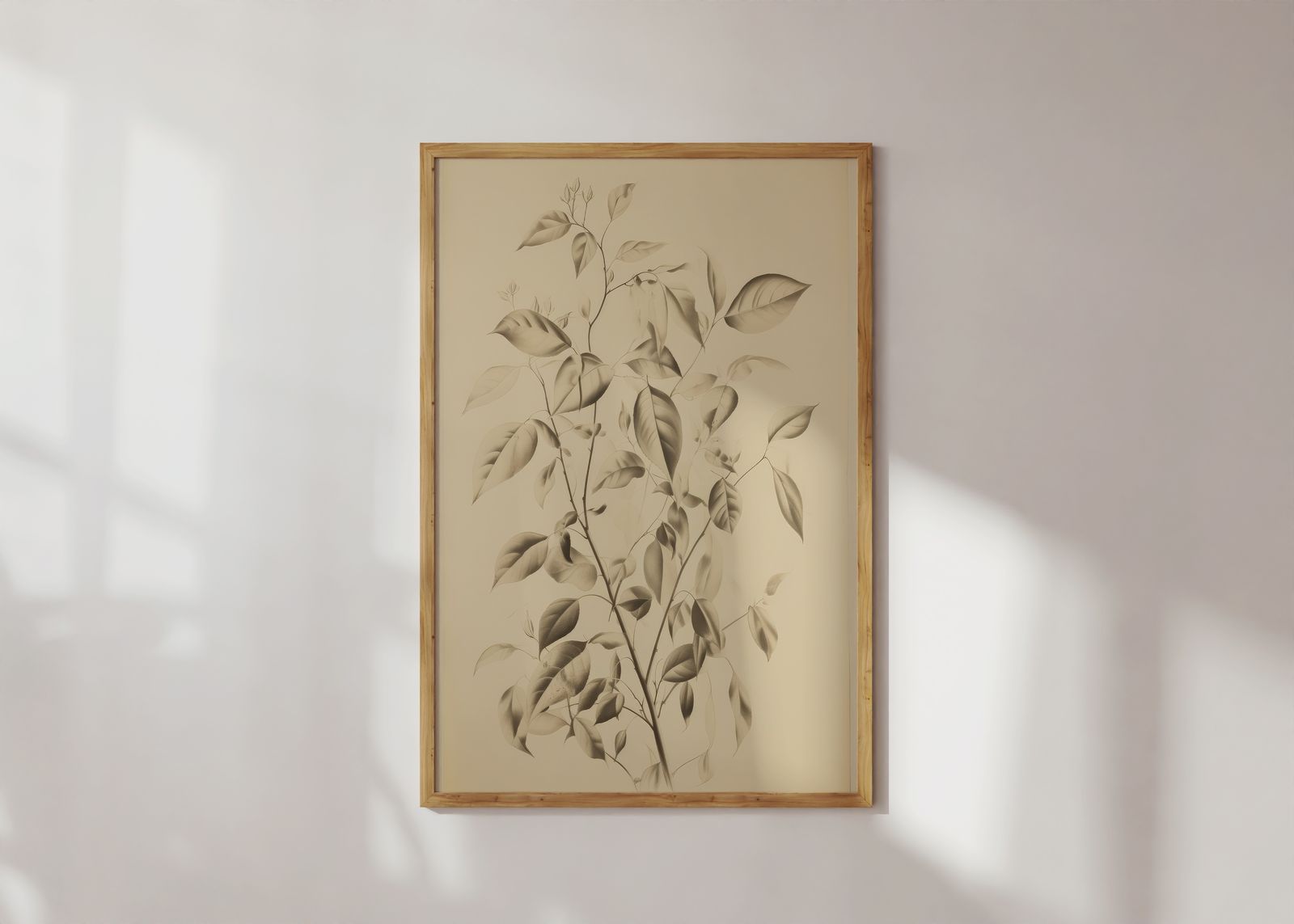 Poster - Botanisk Illustration