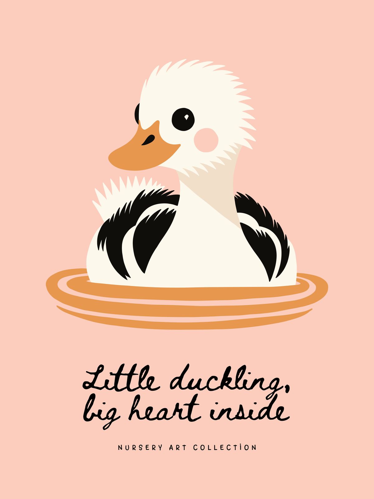 Poster - Liten Anka Illustration