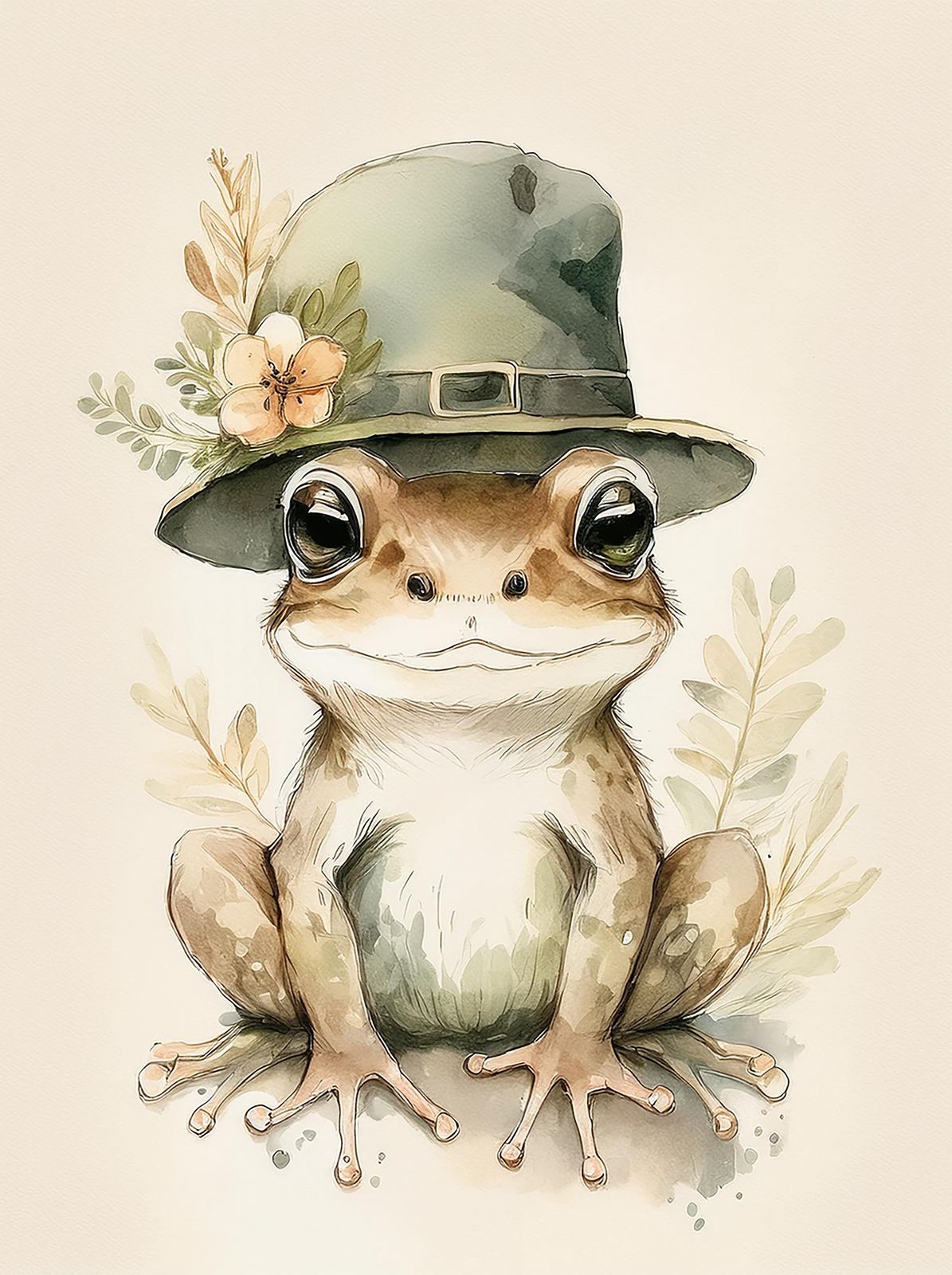 Poster - Groda i Hatt