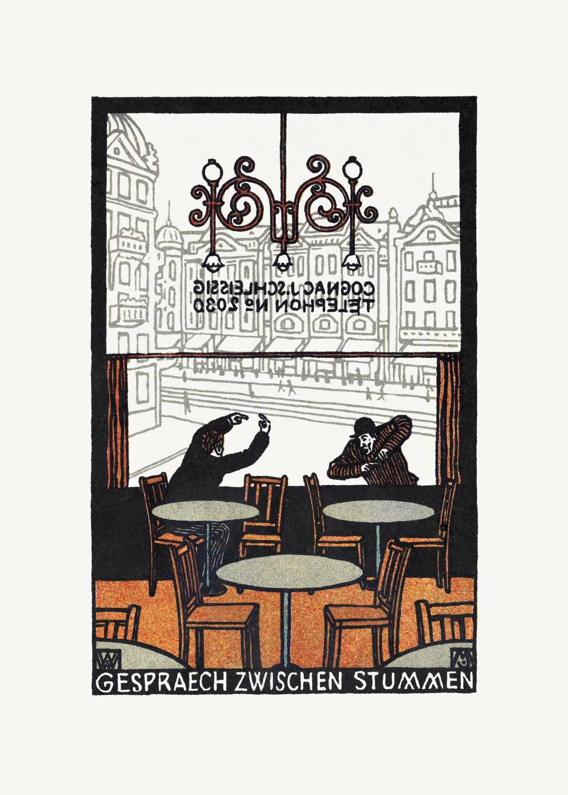 Poster - Gespräch Zwischen Stummen