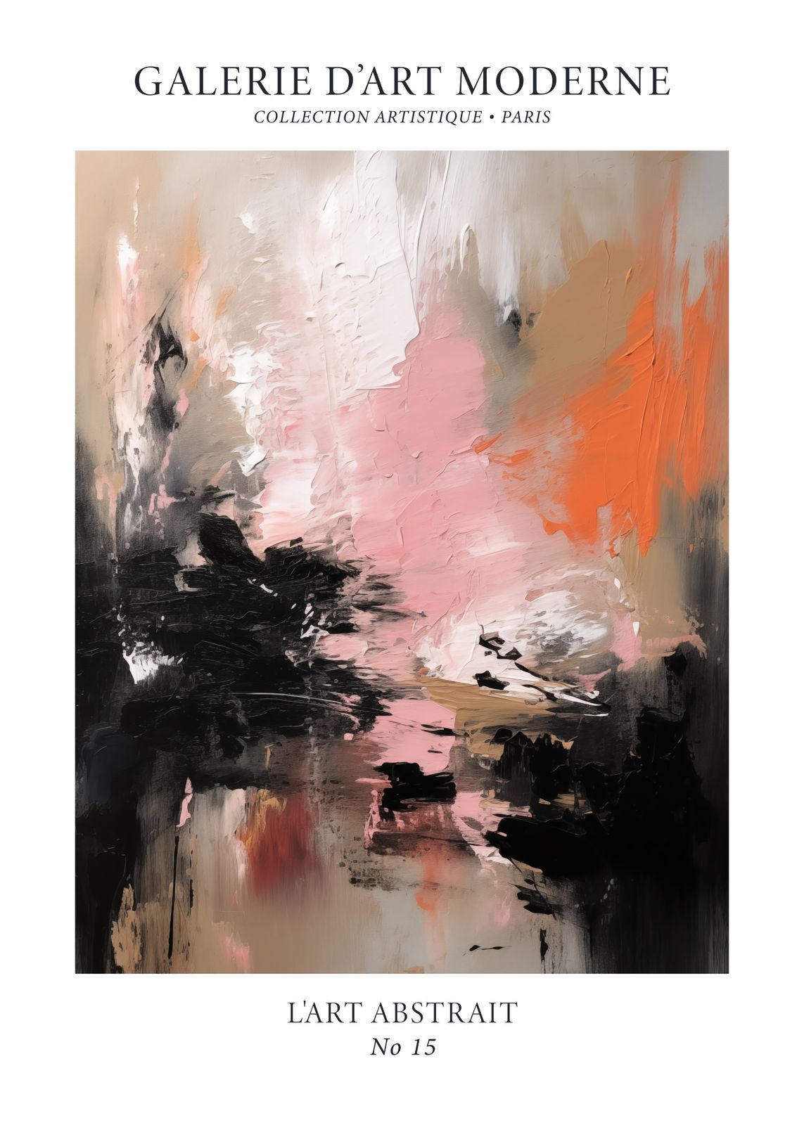 Affisch - Galerie d'Art Moderne