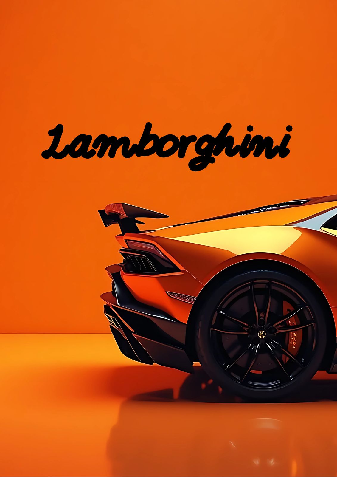 Poster - Lamborghini Bil Design