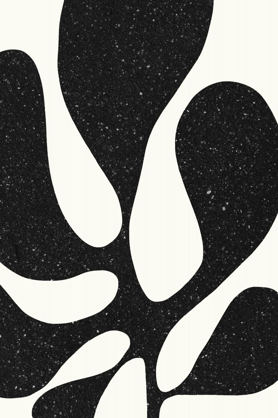 Poster - Abstrakta Löv