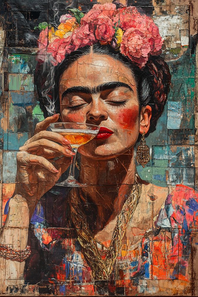 Poster - Frida Kahlo Dricker