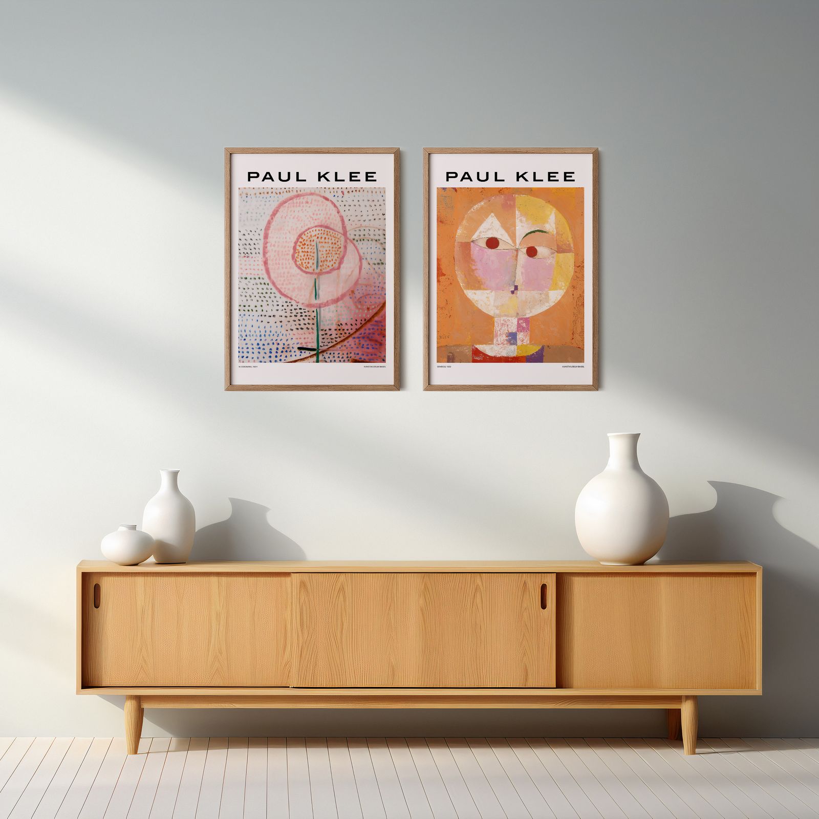 Poster - Paul Klee Blossoming & Senecio / Set om 2