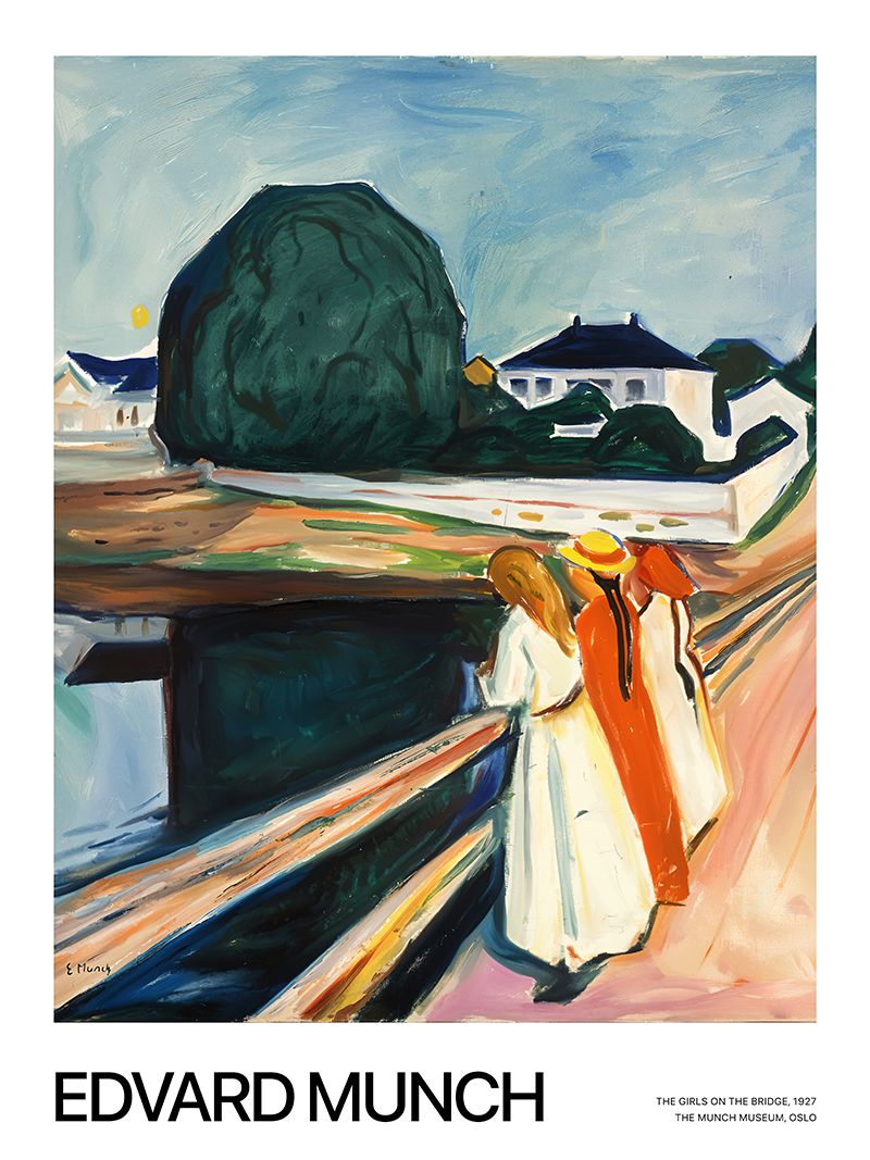 Poster - The Girls on the Bridge