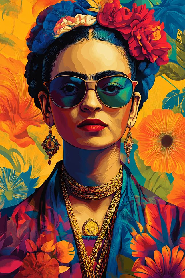 Poster - Frida / Enkelt