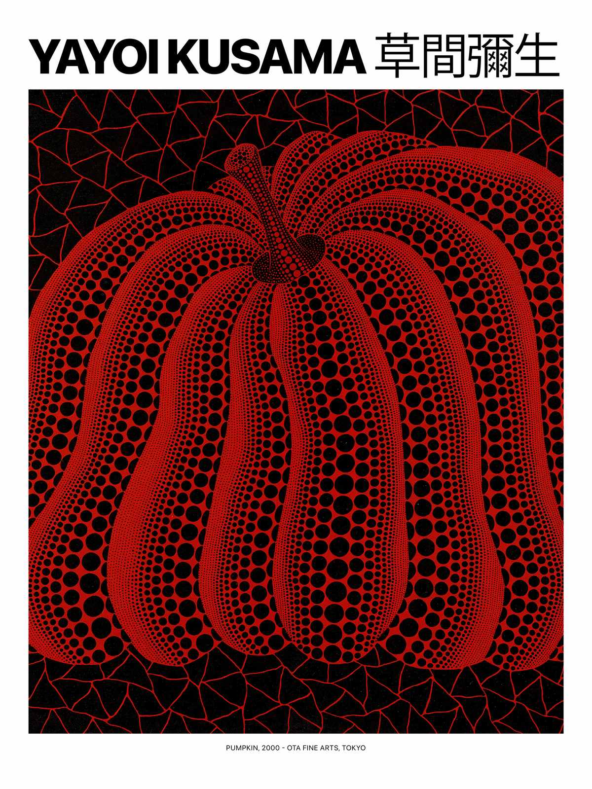 Affisch - Yayoi Kusama Pumpkin