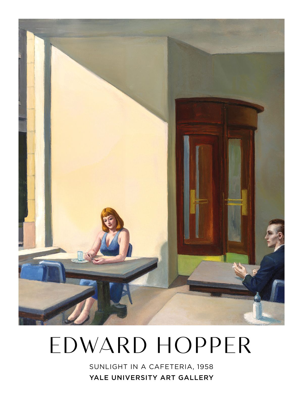 Poster - Sunlight in a Cafeteria
