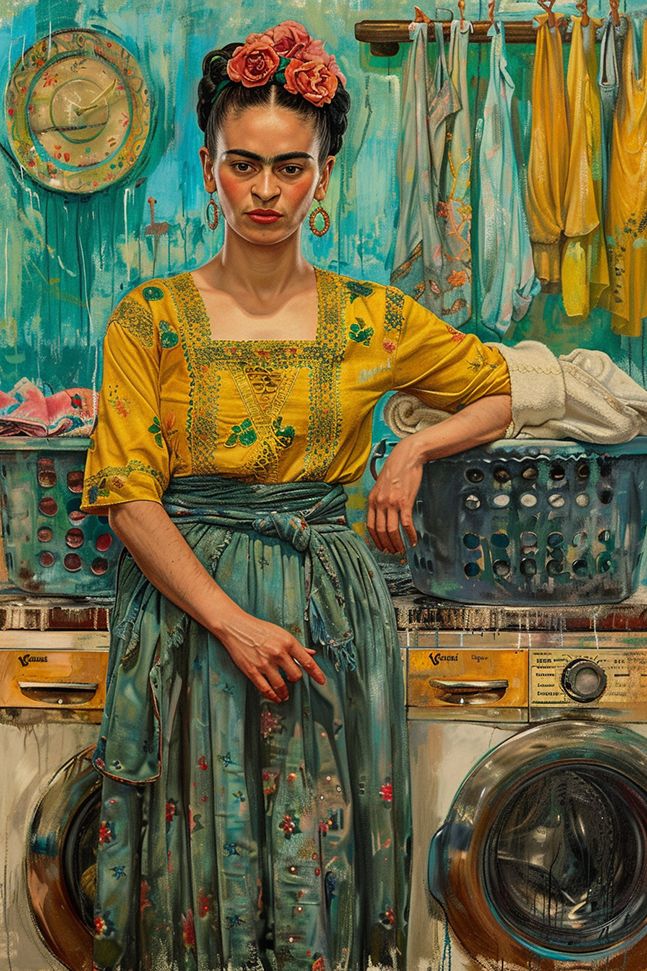 Poster - Frida Kahlo Konstverk