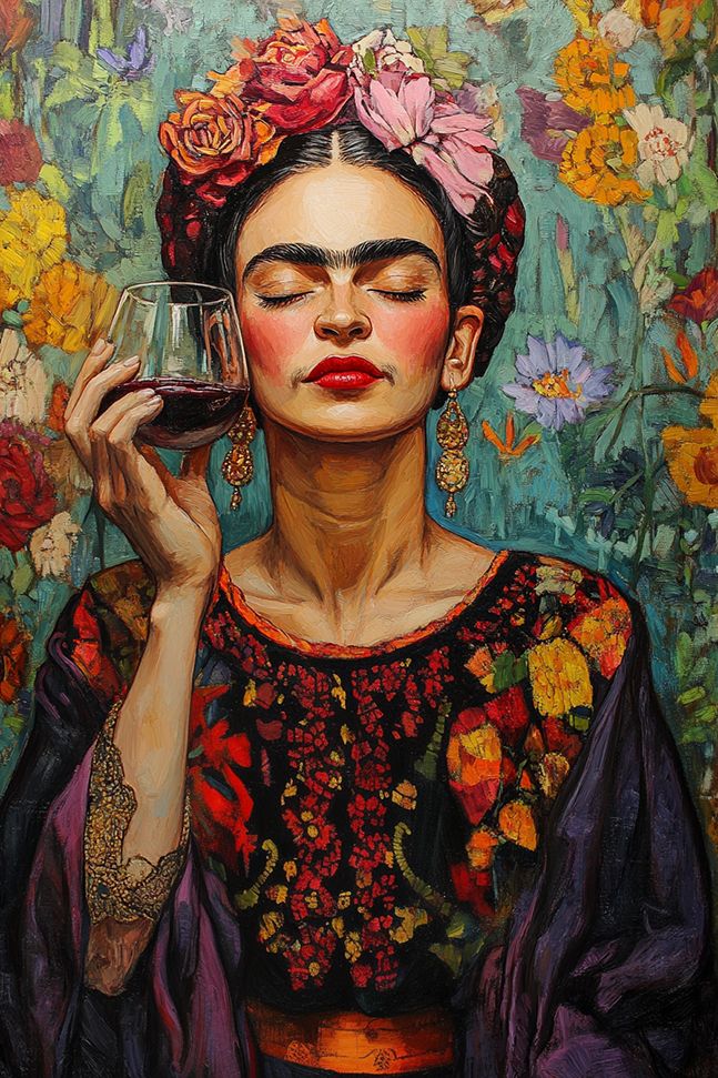 Poster - Frida Kahlo Konst