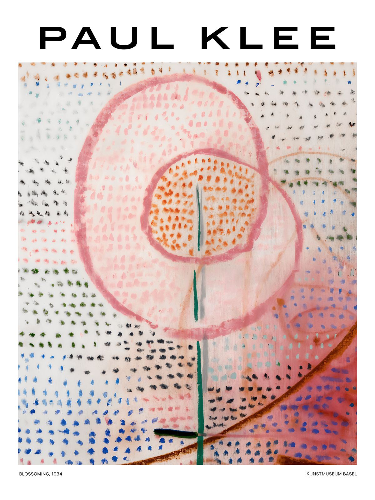 Poster - Blossoming av Paul Klee