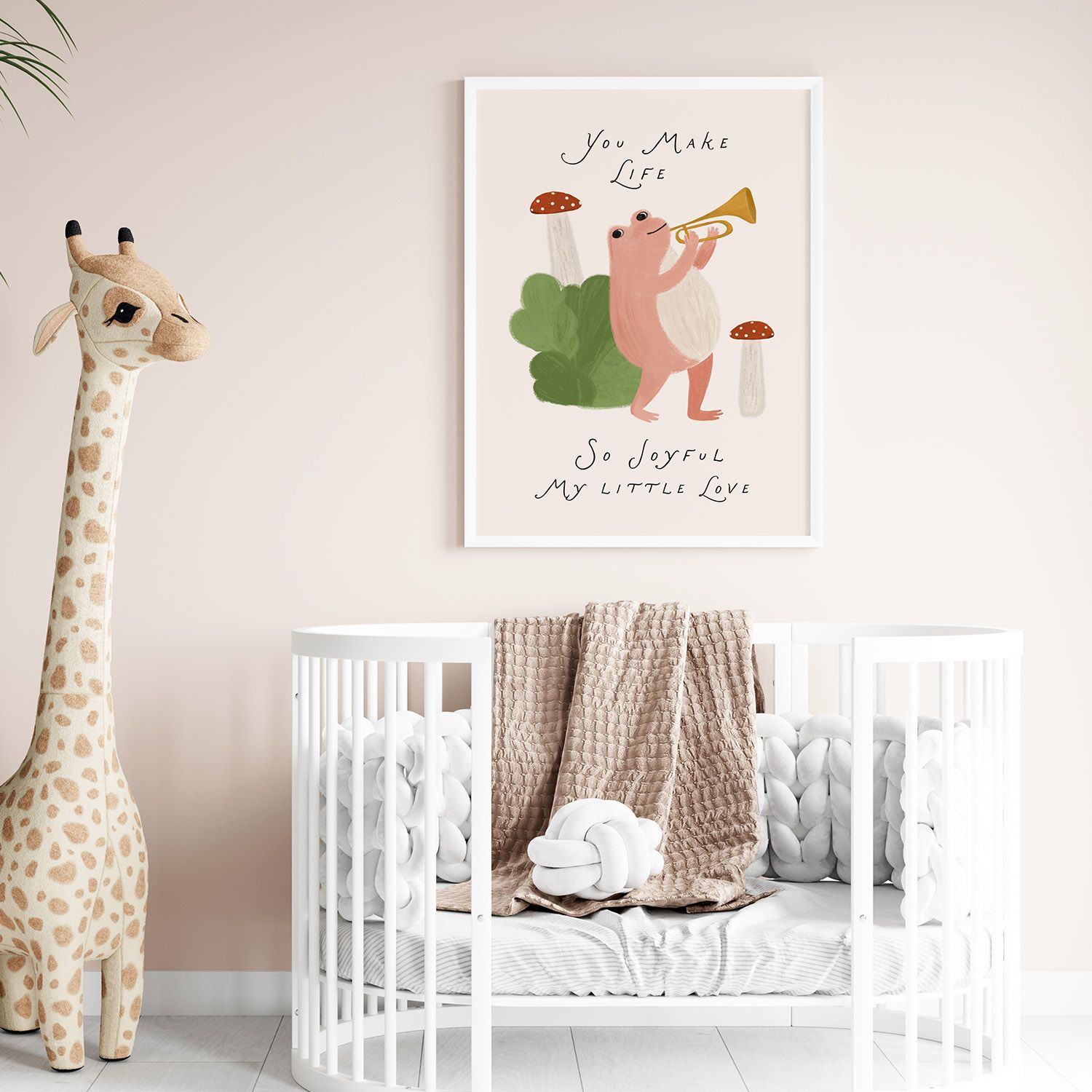 Poster - Glad Lilla Kärlek