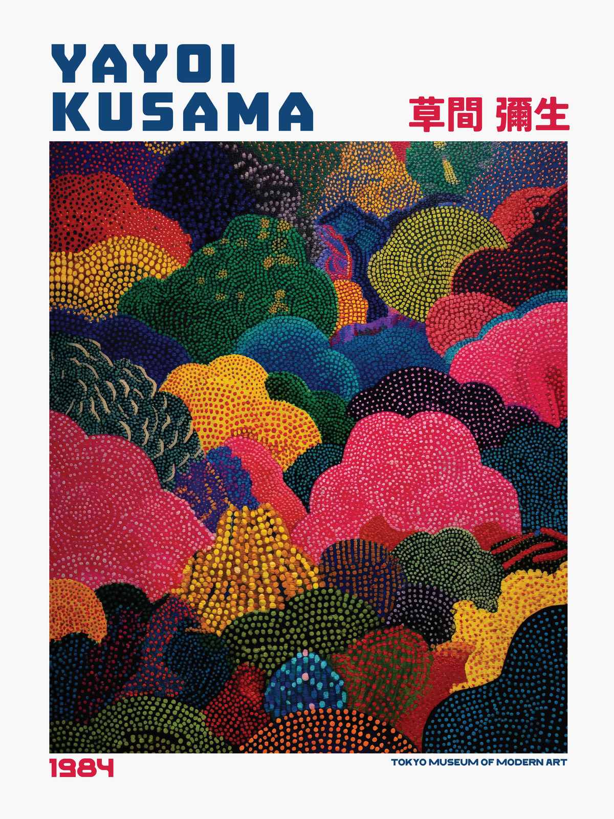 Affisch - Yayoi Kusama Färgdröm