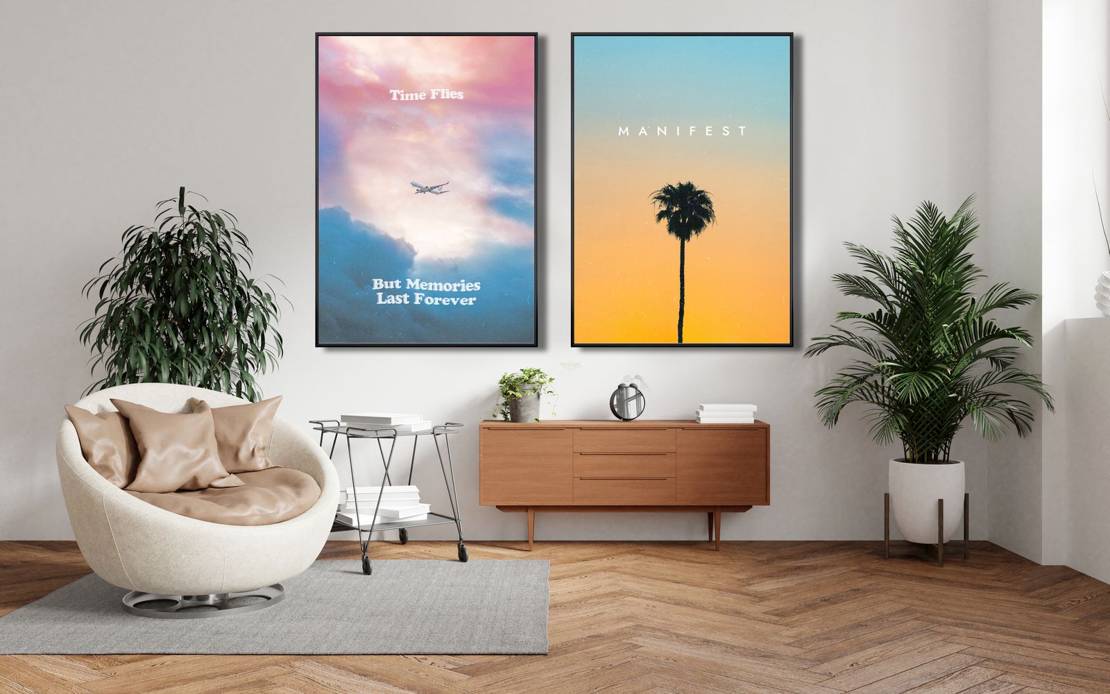Poster - Minnet och Manifest / Set av 2