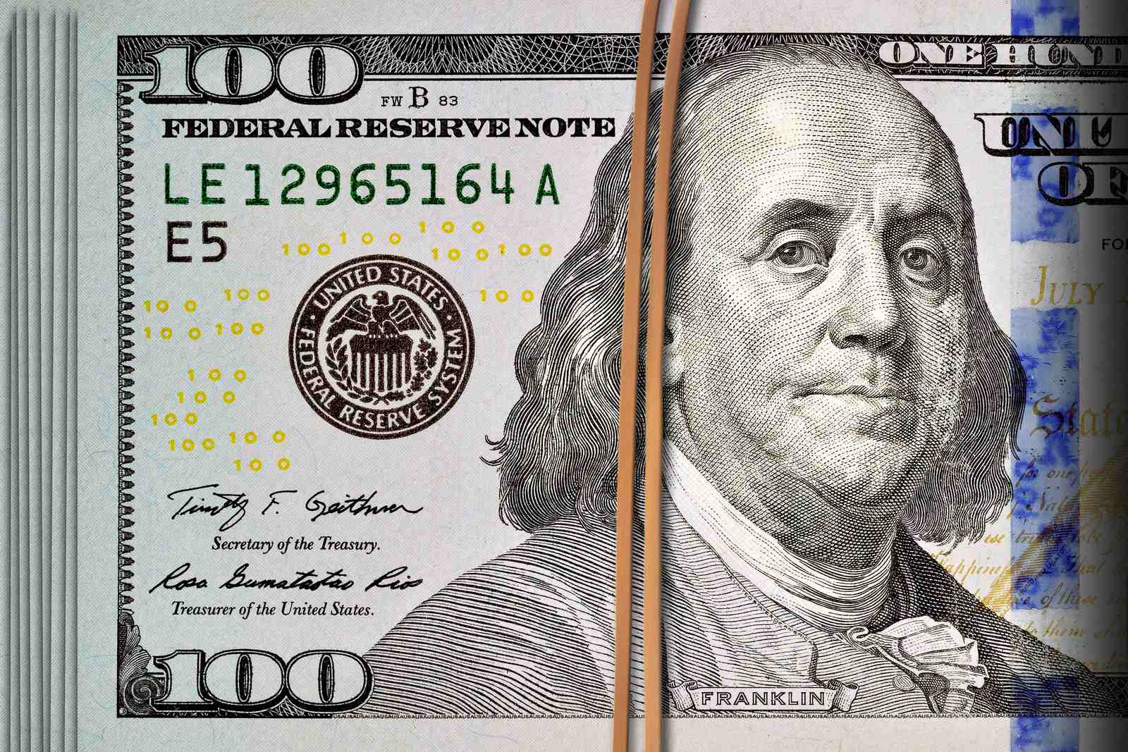 Poster - 100 Dollarsedel