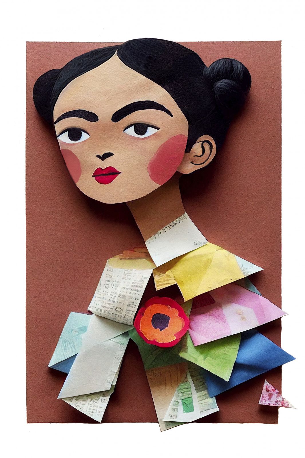 Poster - Frida Kahlo Konst