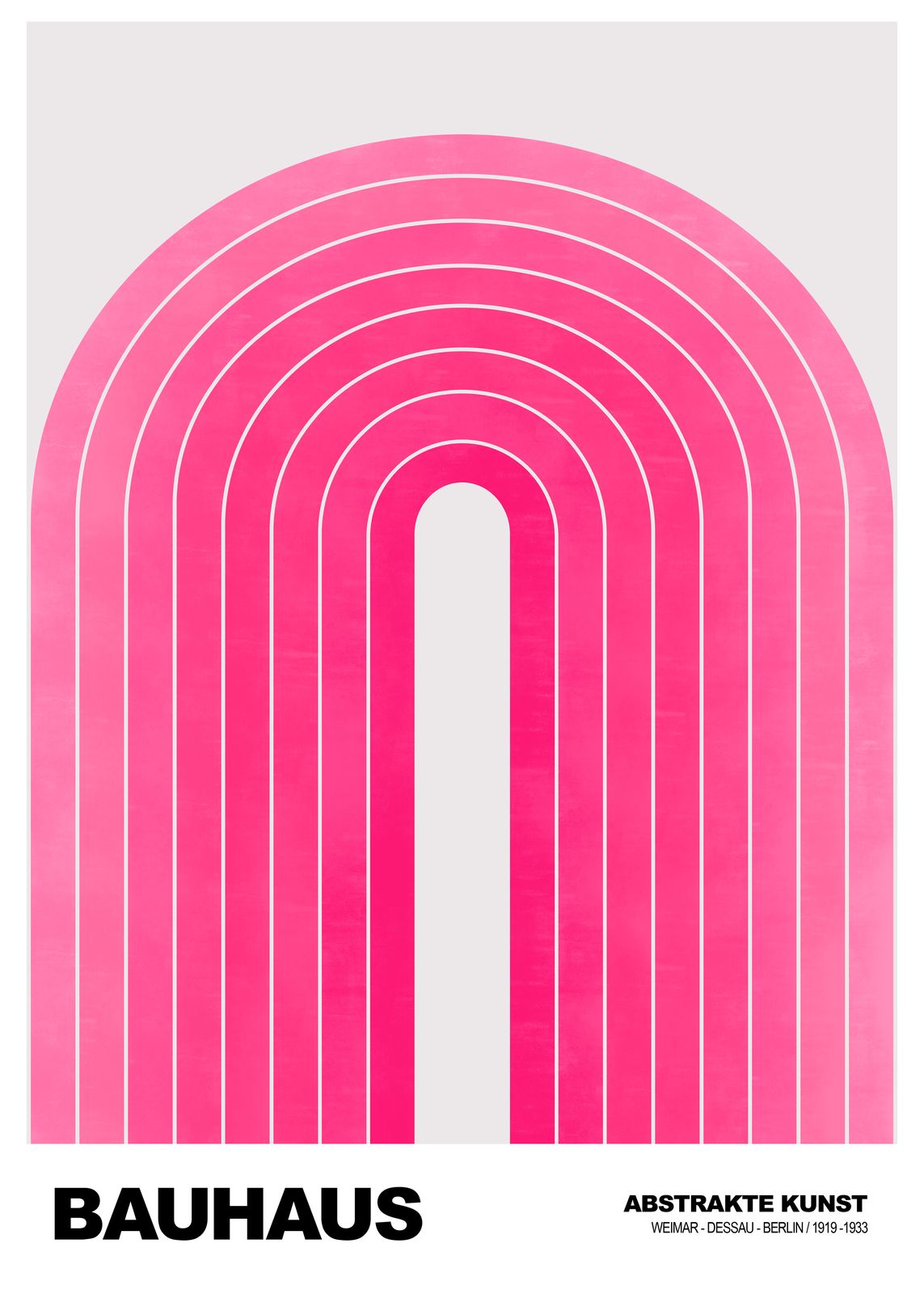 Poster - Bauhaus Abstrakt Konst