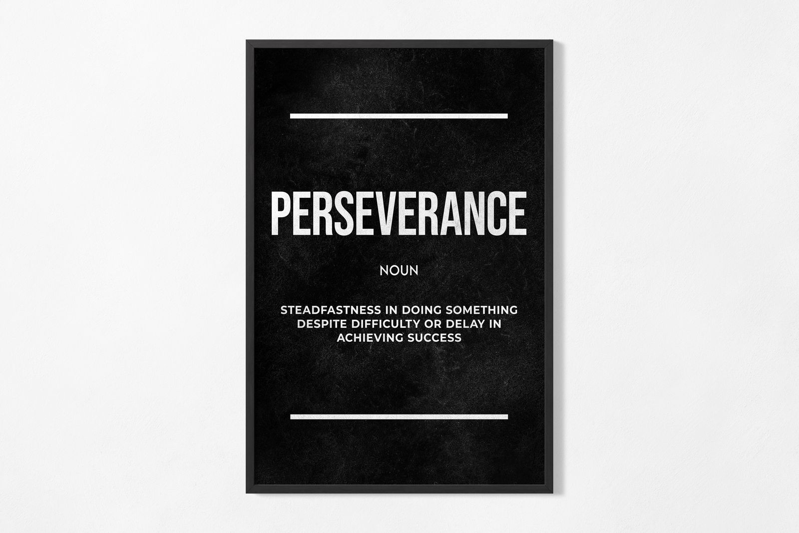 Poster - Perseverance Definition