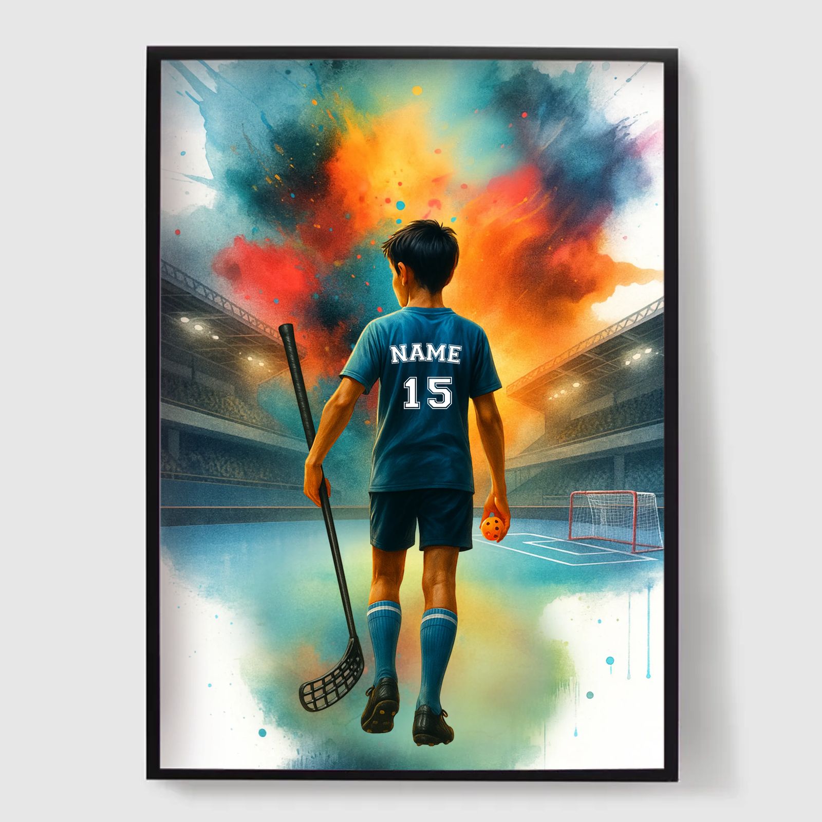 Personliga Posters - Den Bästa Innebandyspelaren