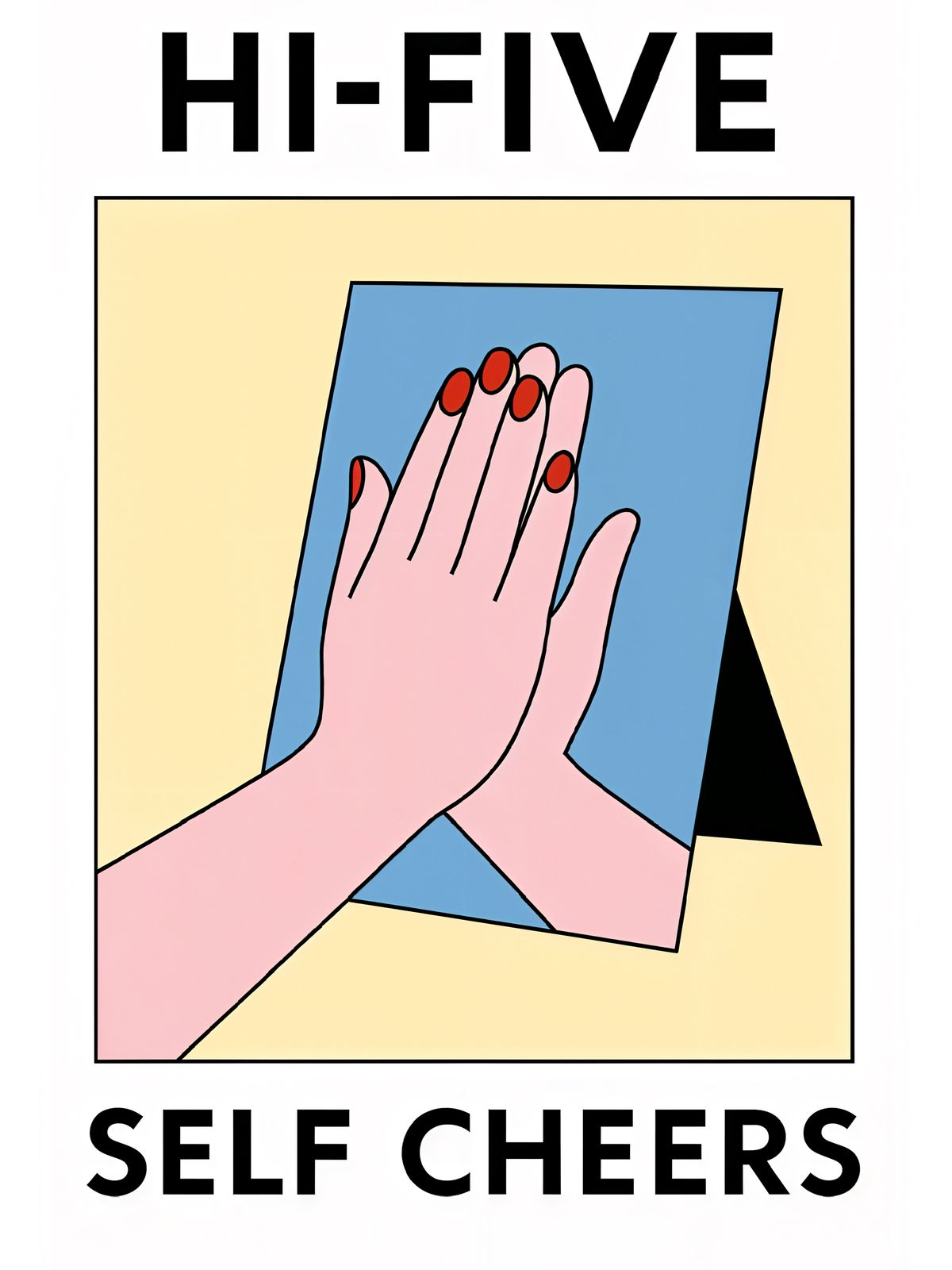 Poster - Hi-Five Självklap