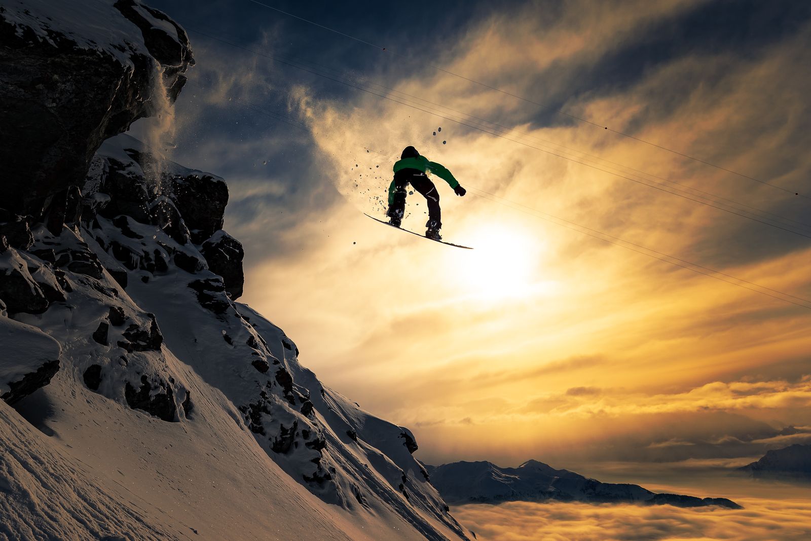 Poster - Snowboardäventyr