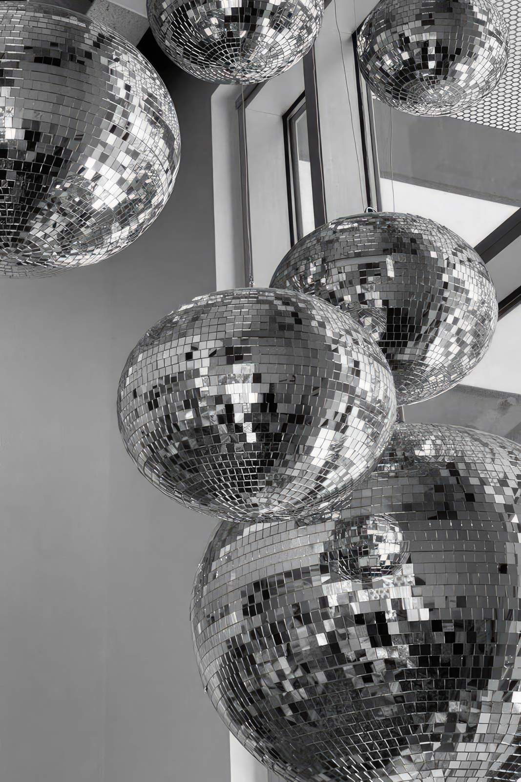 Poster - Glänsande Disco-bollar