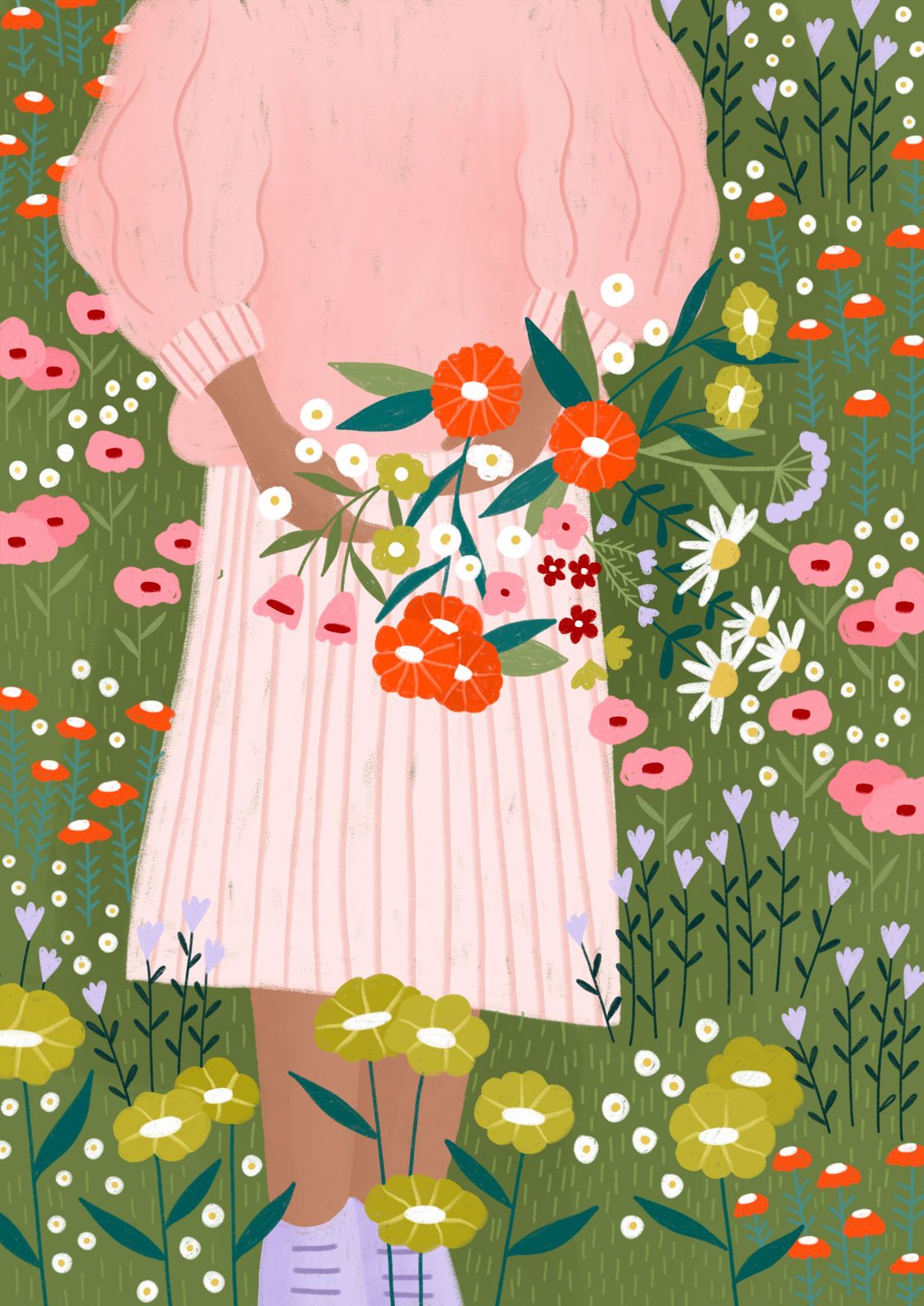 Poster - Blombukett