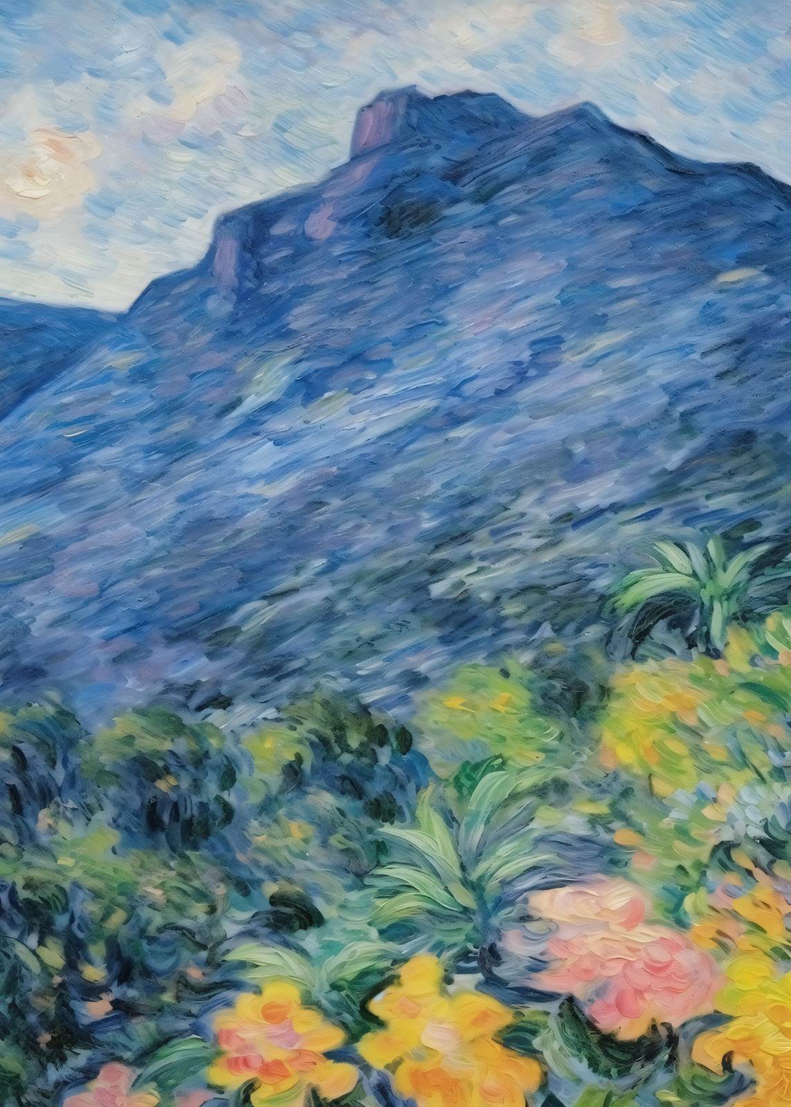 Poster - Bergslandskap