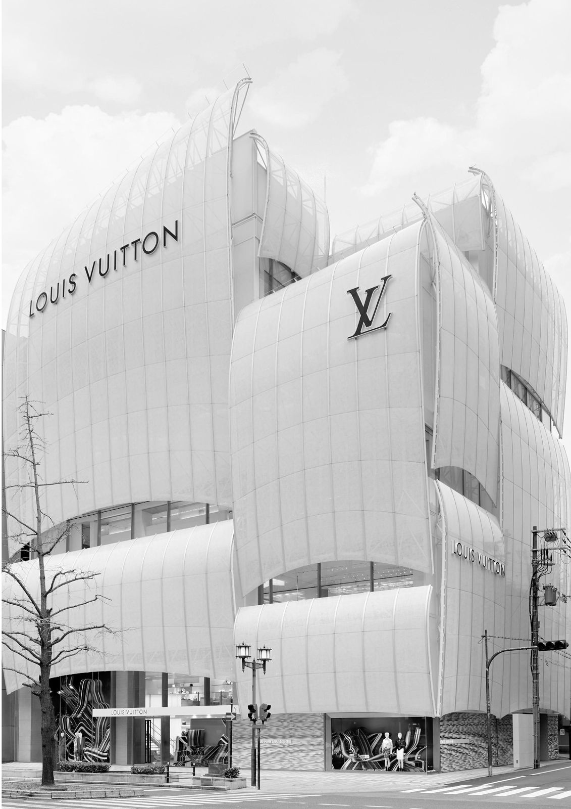 Louis Vuitton Arkitektur Poster