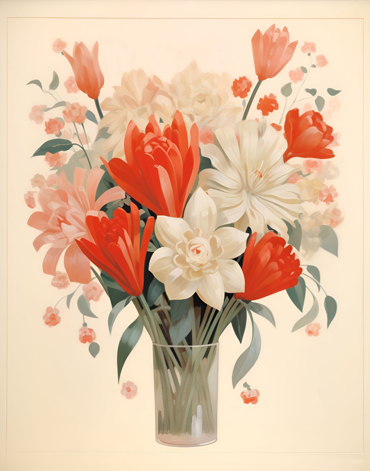 Poster - Blomvas
