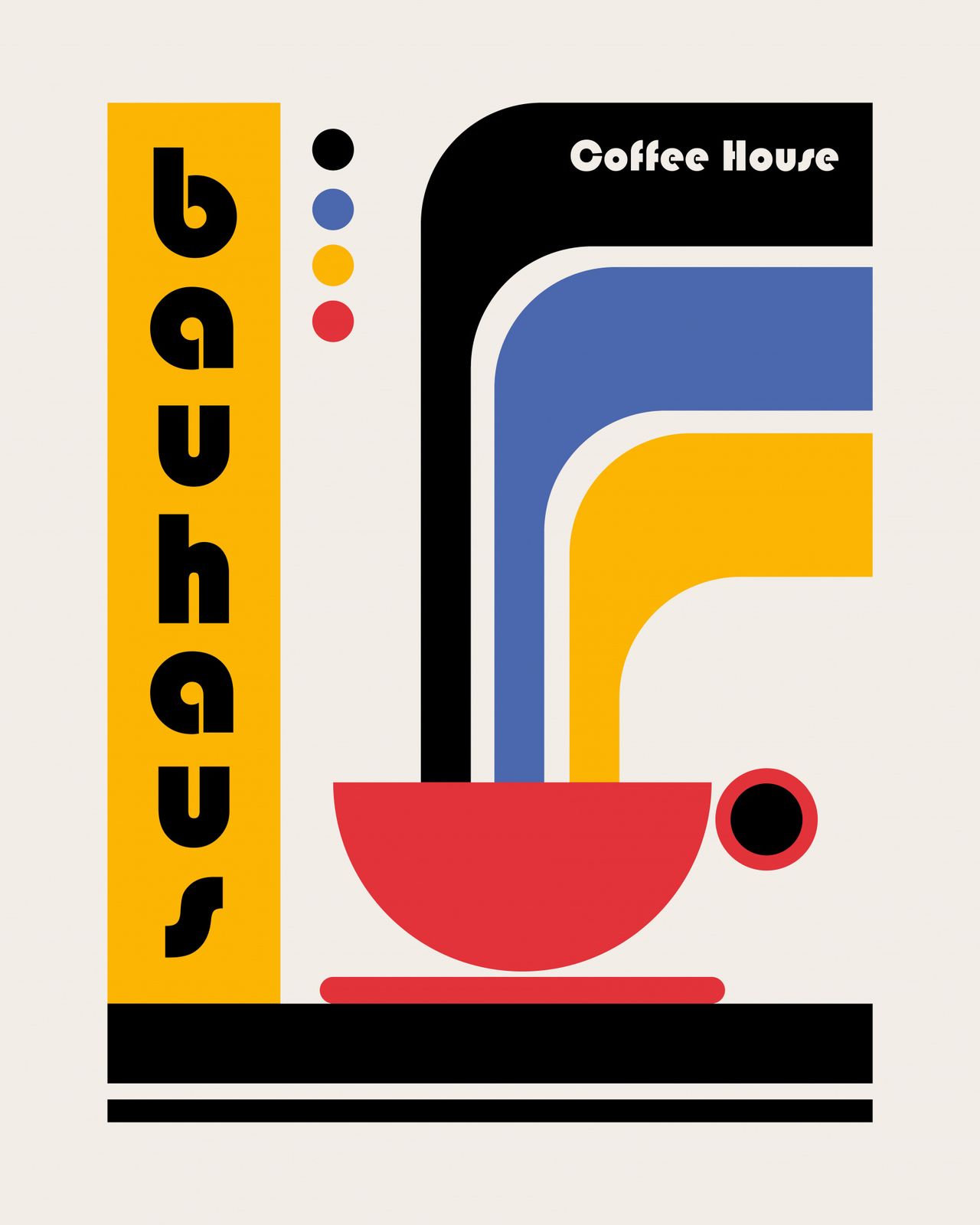 Poster - Bauhaus Coffee House