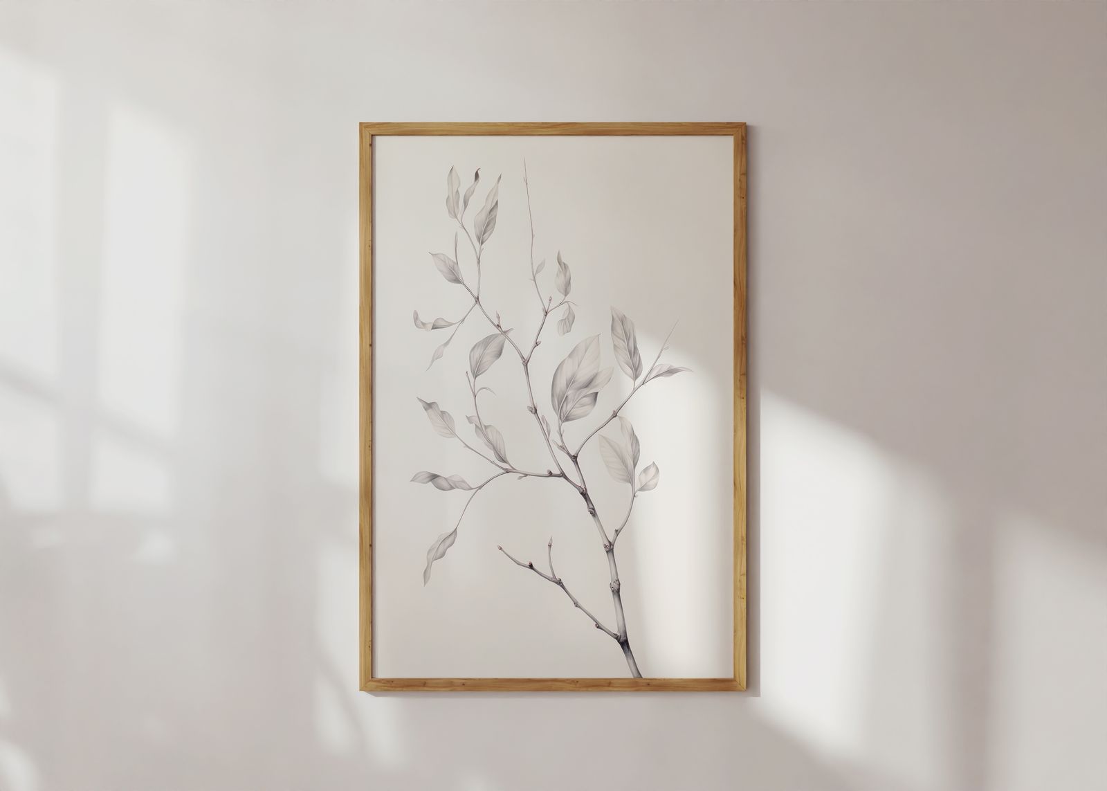 Poster - Botanisk Blad Design