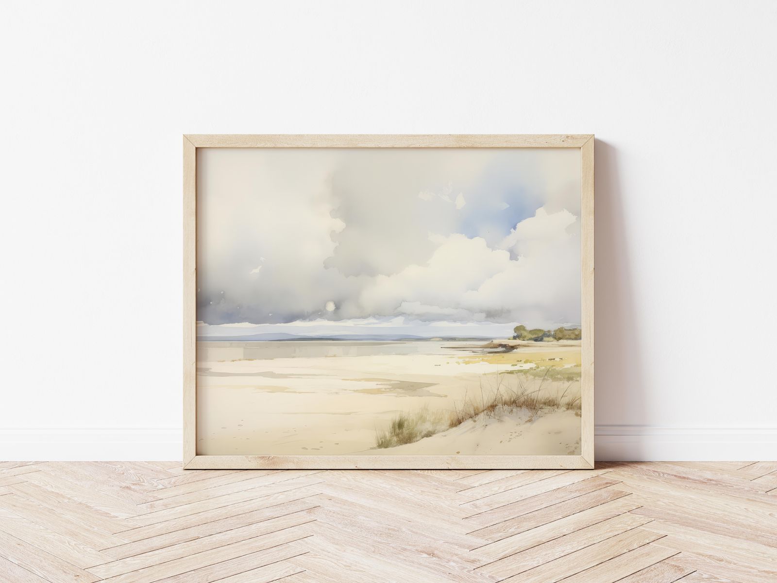 Poster - Fridfull Strandlandskap