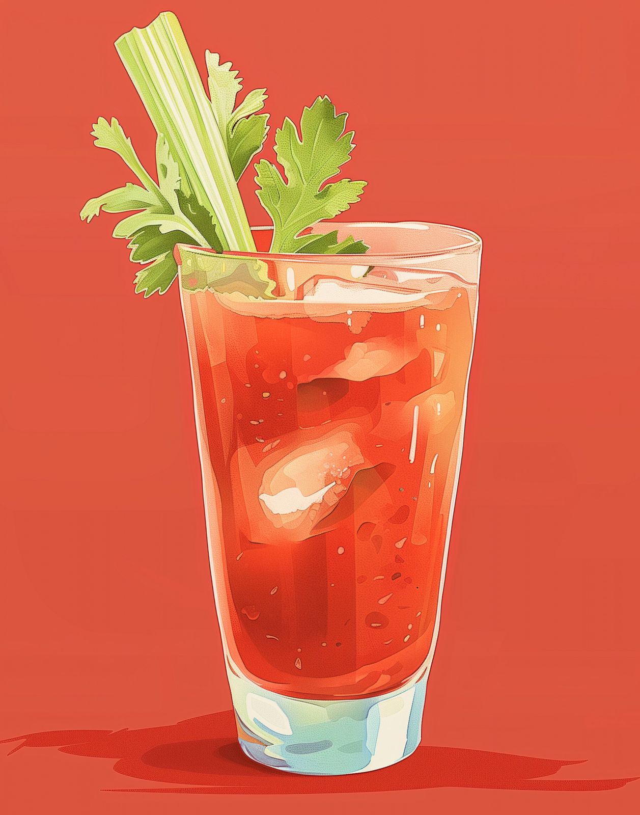Poster - Bloody Mary Cocktail