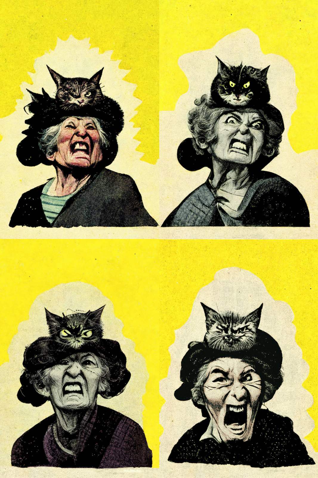 Poster - Kattmössa Uttryck