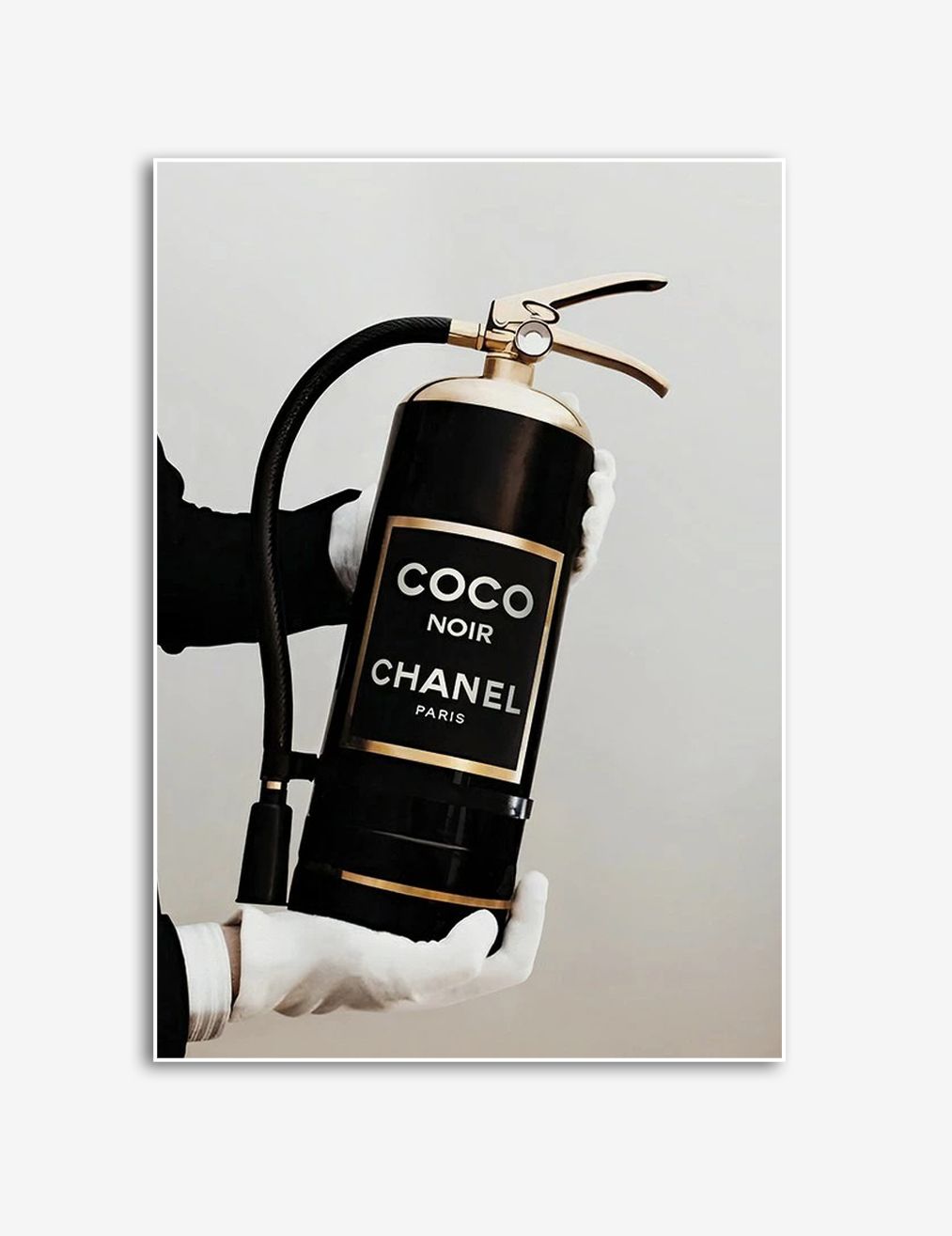 Coco Chanel Brandsläckaraffisch