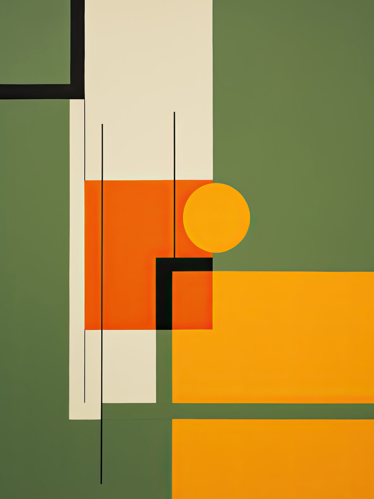 Poster - Abstrakt konstdesign